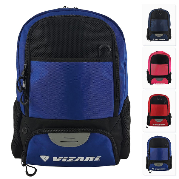 Avila Soccer Backpack - Black/Royal