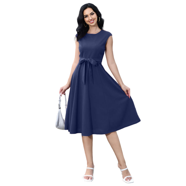 Womens Vintage Cocktail Dresses - Bridesmaid & Prom Dress - Royal Blue