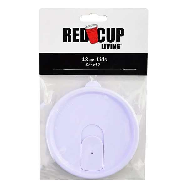 32oz Reusable Red Party Cups Lids | Durable plastic, BPA and Phthalates free | Eco-friendly