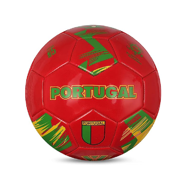 Mini National Team Soccer Balls - Portugal Red