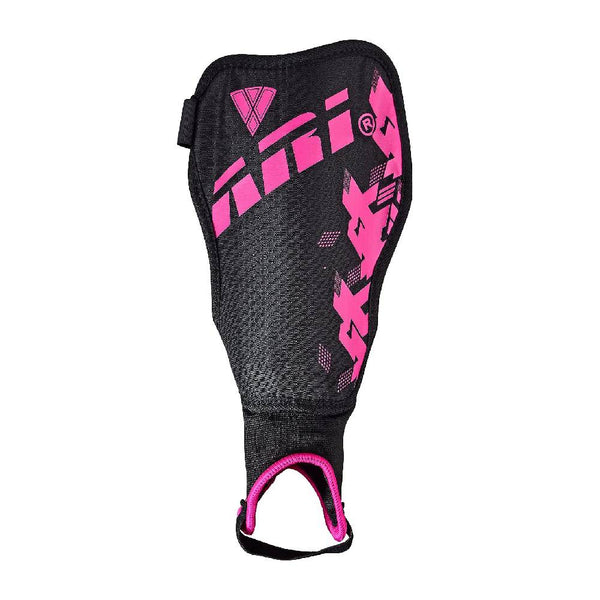 Vizari Napoli Soccer Shin Guards For Boys and Girls - Black/Pink