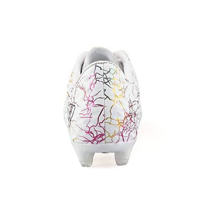 Zodiac Junior Firm Ground Soccer Shoes - White