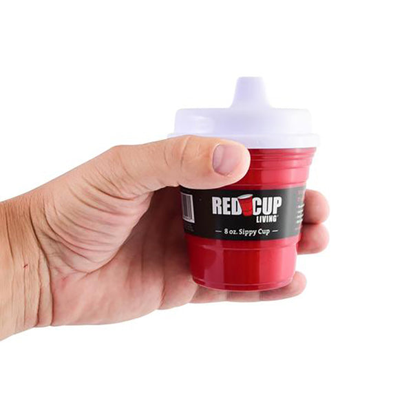 Reusable Red Sippy Cup | BPA Free & Eco-Friendly | Easy to Carry