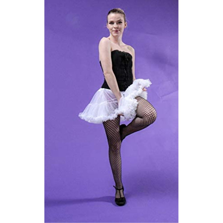 Tutus Women's 15in Sexy Tutu Skirt for Halloween & Costume Wear-White malcomodes-biz.myshopify.com