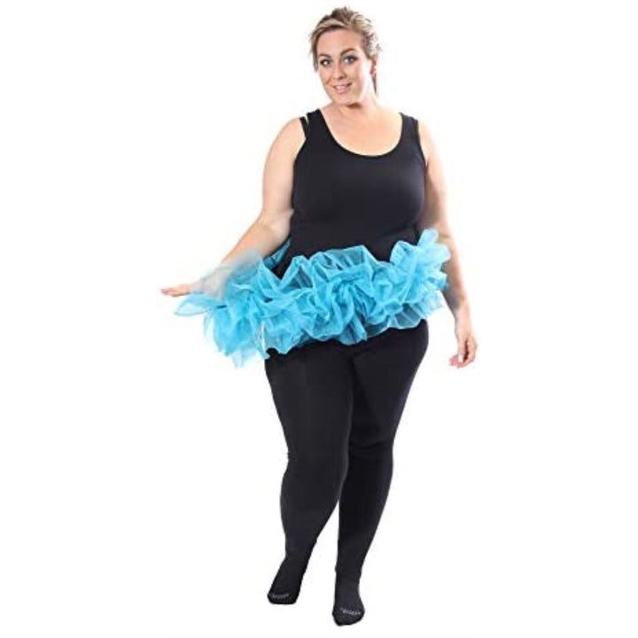 Tutus Adult Narrow Tutu for Halloween Costumes & Christmas Elf-Peacock Blue malcomodes-biz.myshopify.com