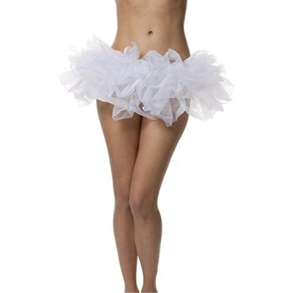 Tutus Adult Narrow Tutu for Halloween Costumes & Christmas Elf-White malcomodes-biz.myshopify.com