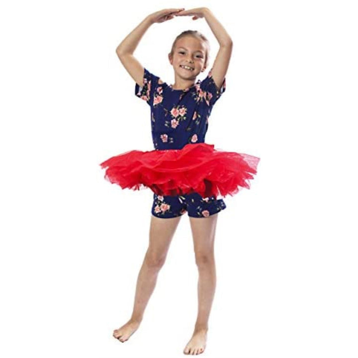 Tutus Child Mock Pancake Tutu Easter Spring &  Halloween -Red malcomodes-biz.myshopify.com