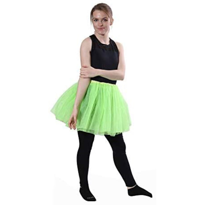 Tutus Girls' Classic Layered Princess Tutu-Apple Green malcomodes-biz.myshopify.com