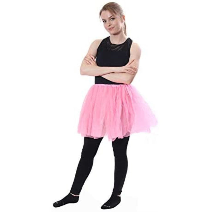 Tutus Girls' Classic Layered Princess Tutu-Hot Pink malcomodes-biz.myshopify.com