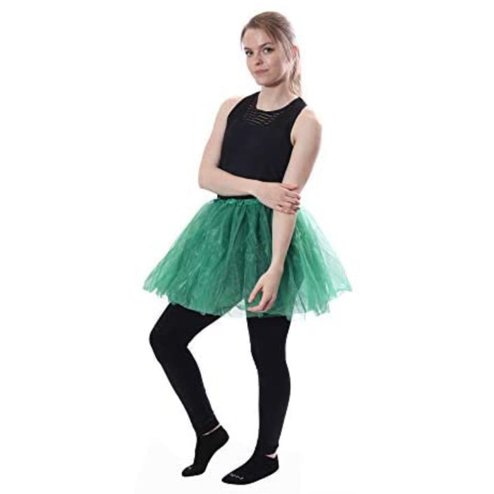 Tutus Girls' Classic Layered Princess Tutu-Kelly Green malcomodes-biz.myshopify.com