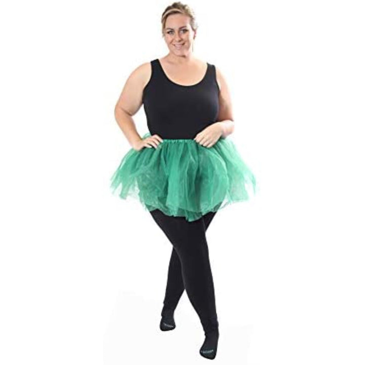 Tutus Girls' Classic Layered Princess Tutu-Kelly Green malcomodes-biz.myshopify.com