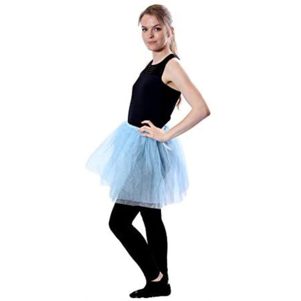 Tutus Girls' Classic Layered Princess Tutu-Light Blue malcomodes-biz.myshopify.com