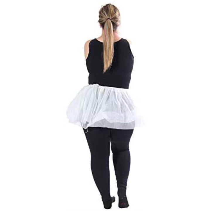 Tutus Girls' Classic Layered Princess Tutu-White malcomodes-biz.myshopify.com