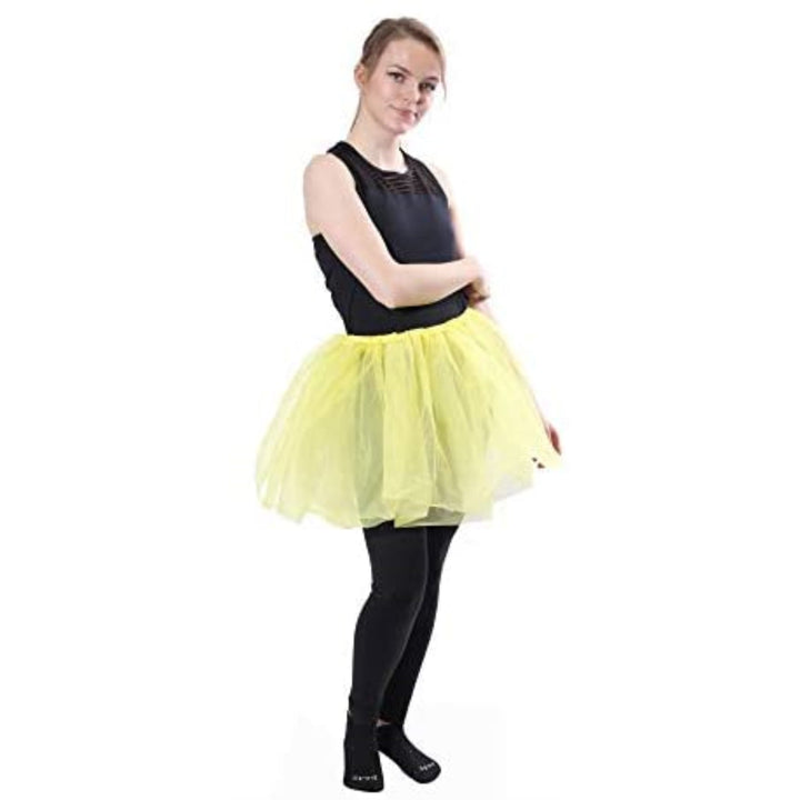 Tutus Girls' Classic Layered Princess Tutu-Yellow malcomodes-biz.myshopify.com