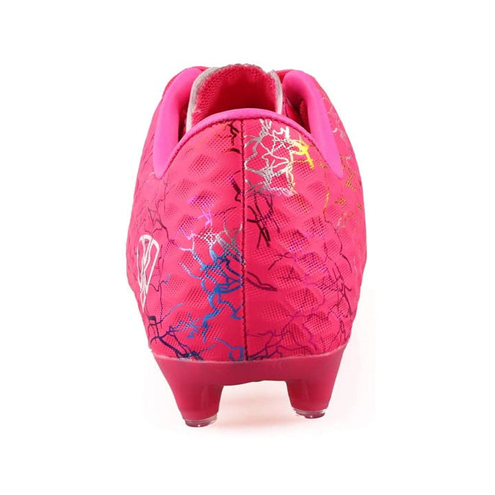 Zodiac Junior Firm Ground Soccer Cleats - Pink