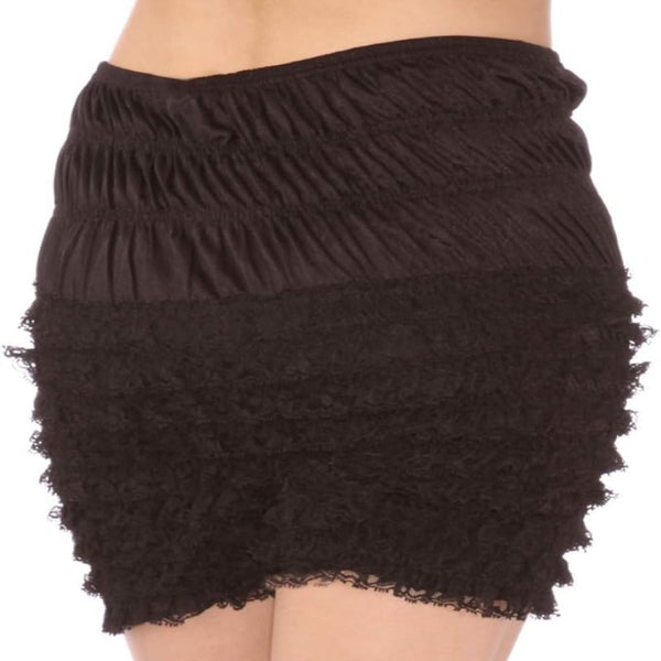 [product_type] N24 Bloomers High Waist Ruffled Petti Pants-Black malcomodes-biz.myshopify.com