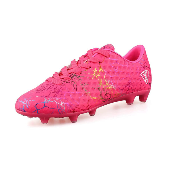 Zodiac Junior Firm Ground Soccer Cleats - Pink