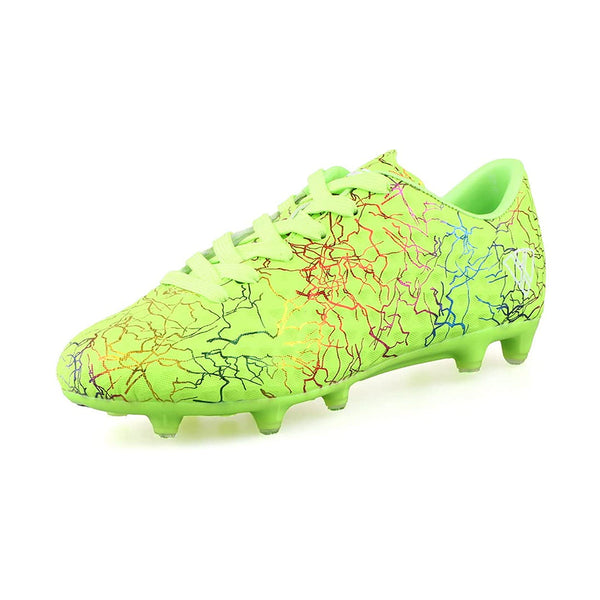 Zodiac Junior Firm Ground Soccer Cleats - Green 