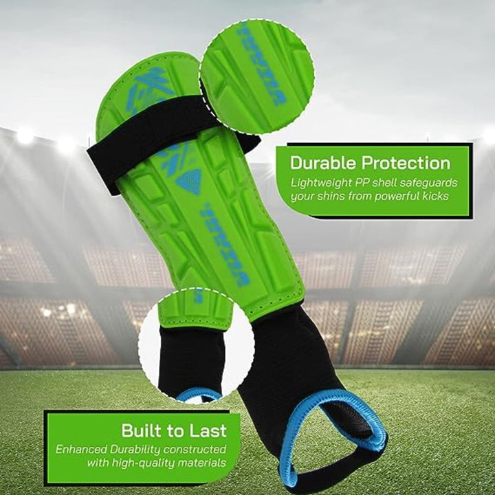 Vizari Malaga Shin Guards for Boys and kids