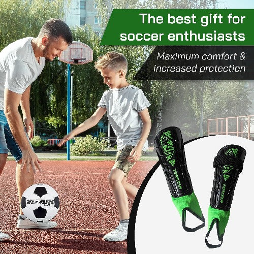 Vizari Malaga Shin Guards for Boys and kids