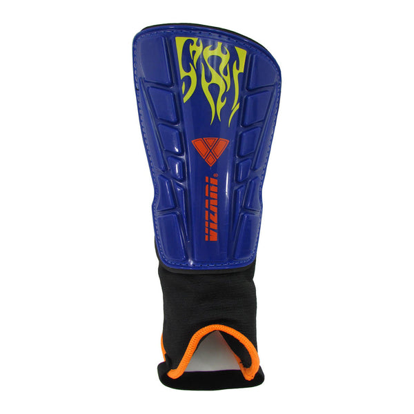 Blaze Soccer Shin Guard-Blue/Orange