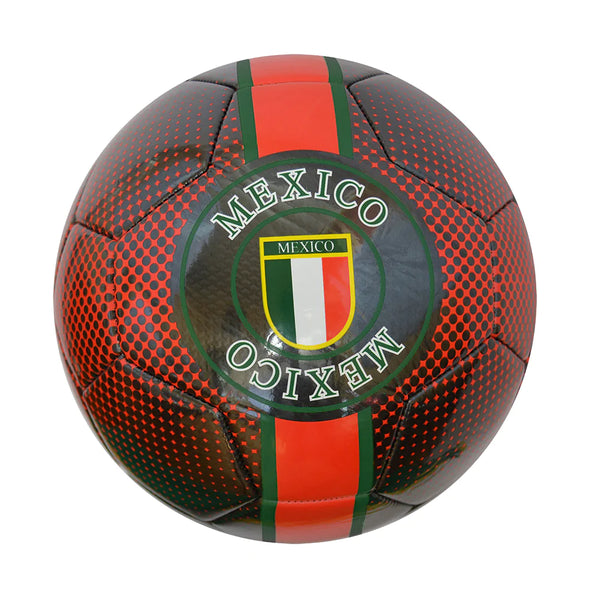 Y18 Mexico Soccer Ball - Black