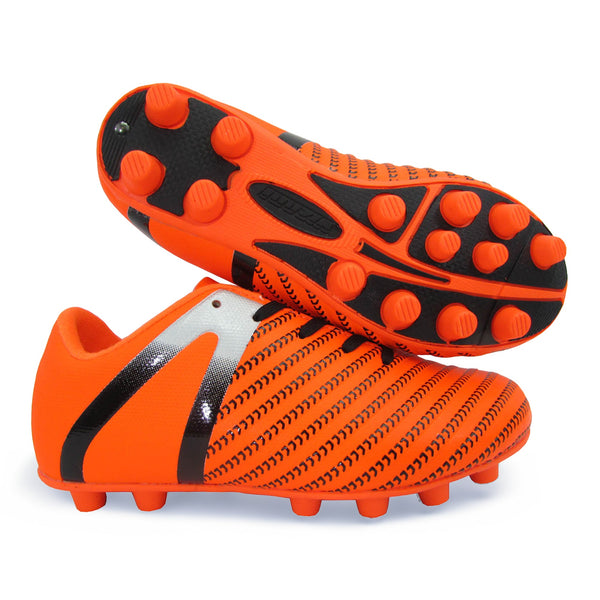 Impact Firm Ground Soccer Shoes -Orange/Silver