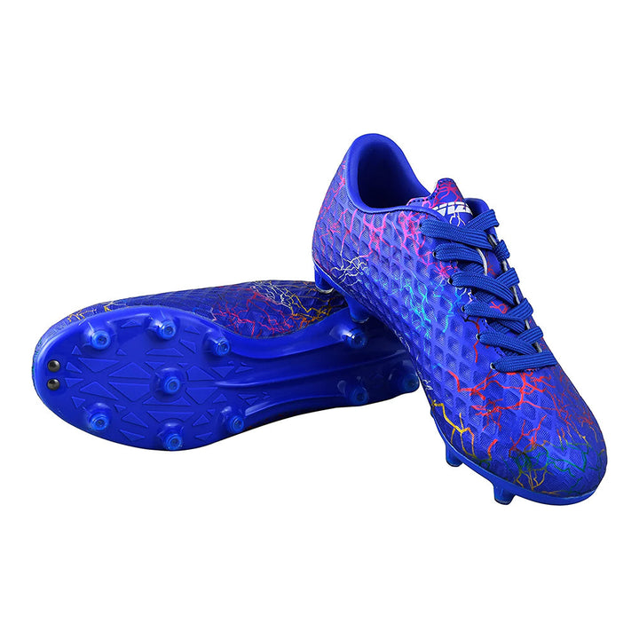 Zodiac Junior Firm Ground Soccer Cleats - Blue