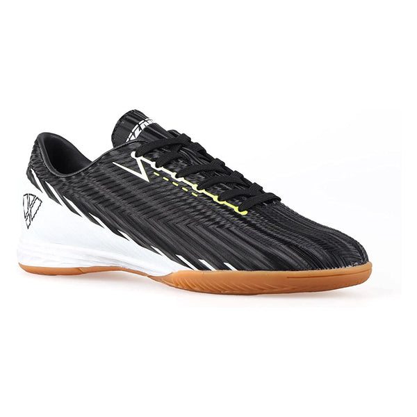 Tesoro Indoor Soccer Shoes-Black/White