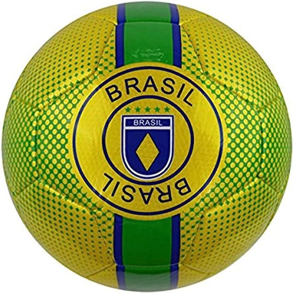 Y18 Brazil Soccer Ball - Yellow