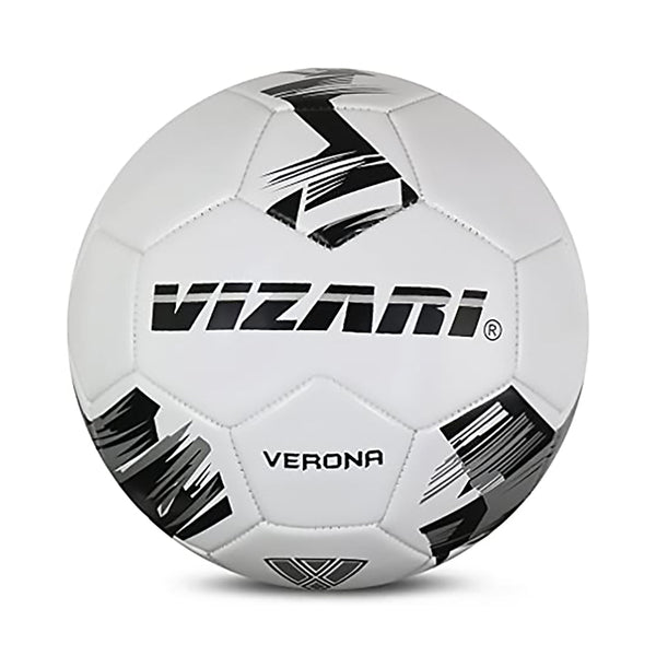 Verona Soccer Ball - White/Silver/Black